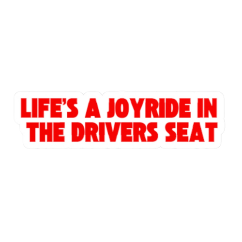 75% OFF + FREE SHIPPING Adventure Car Decal Joyride Car Sticker Driver's Seat Decal Car Enthusiast Sticker Motorsport Decal Competitive Driver Sticker Passionate Driver Decal Auto